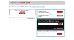 Desktop Screenshot of ccfd6.com